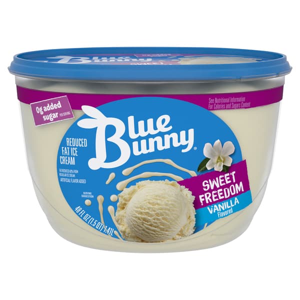 Blue Bunny Sweet Freedom Vanilla