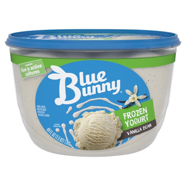 Blue Bunny  Yogurt Vanilla Bean