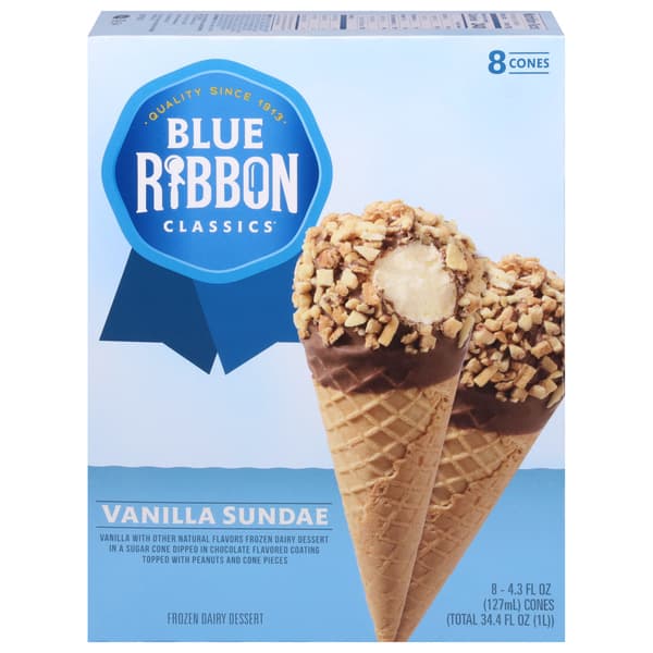 Blue Bunny Classic Sundae Cones