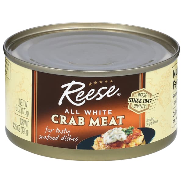 Reese All White Crab Meat
