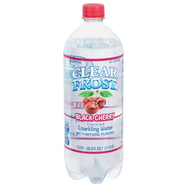 Clear Frost Black Cherry Sparkling Water Beverage