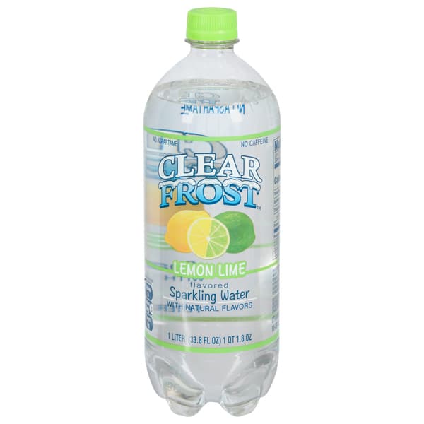 Clear Frost Lemon Lime Sparkling Water Beverage