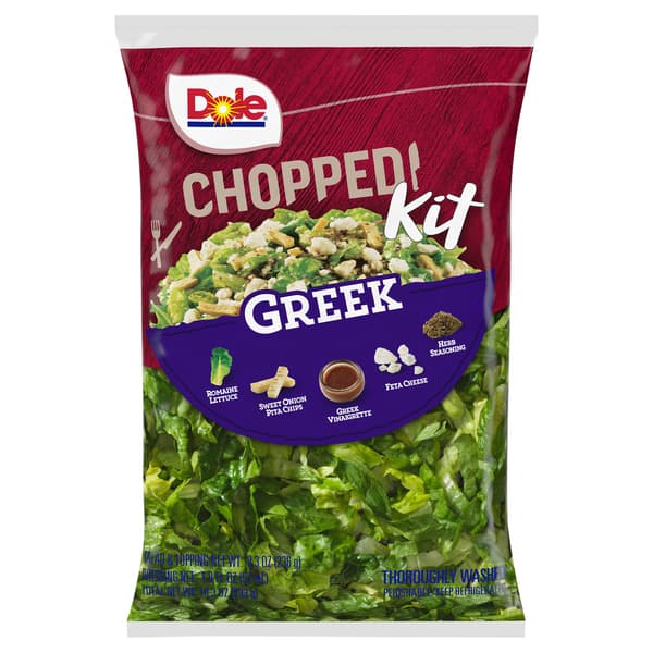 Dole Greek Chopped Salad Kit