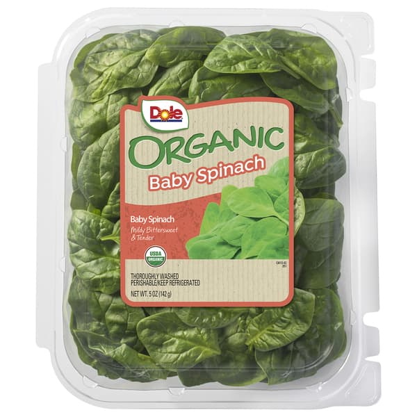 Dole Organic Baby Spinach