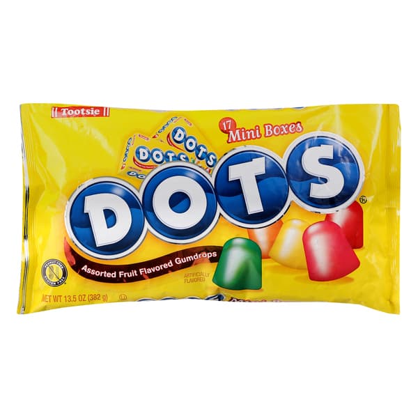 Tootsie Dots Mini Boxes 13.5 O