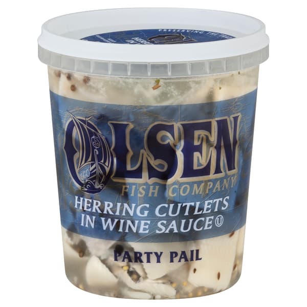Olsen Fish Company Pickled Herring Party Pail