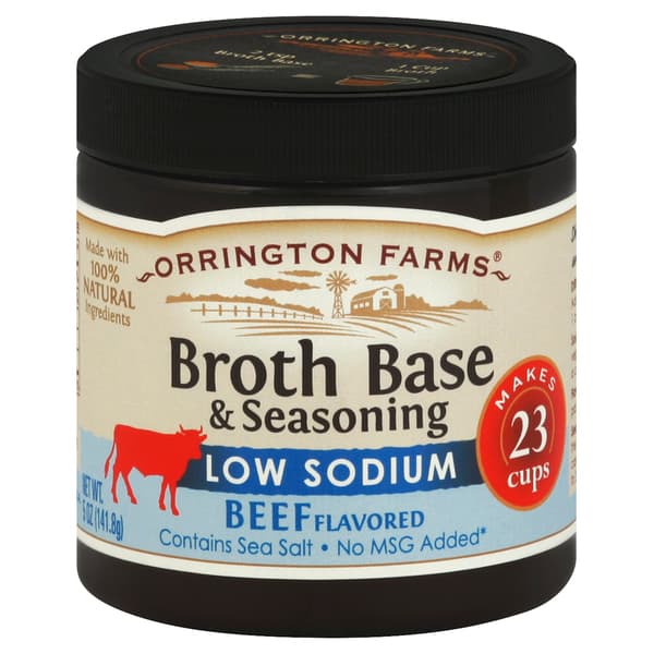 Orrington Farms Low Sodium Beef Broth Base