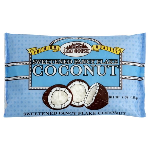 Log House Sweetened Fancy Flake Coconut