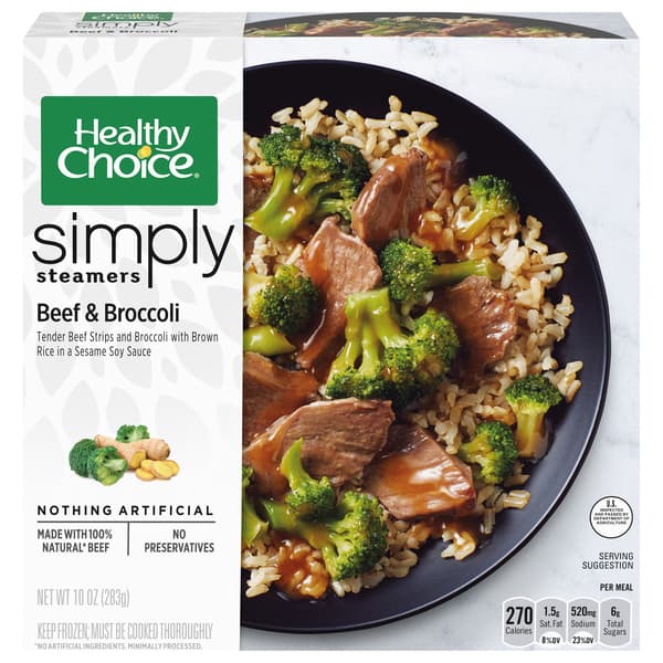 Is it PCOS Friendly? Healthy Choice Simply Steamers Beef & Broccoli