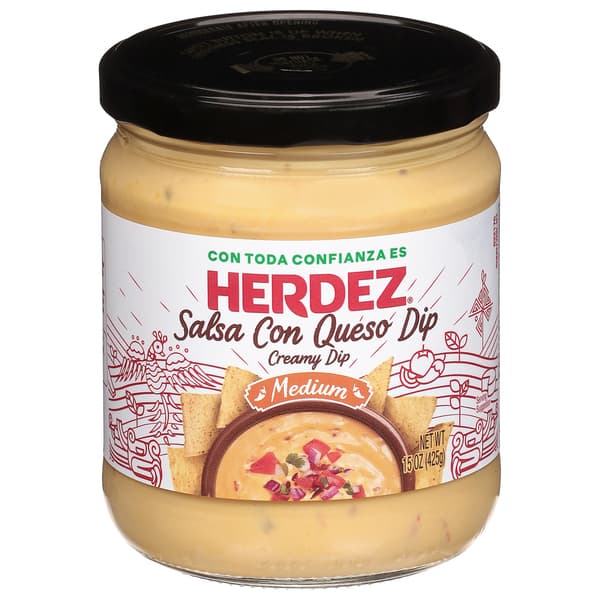 Herdez Queso Con Salsa Medium