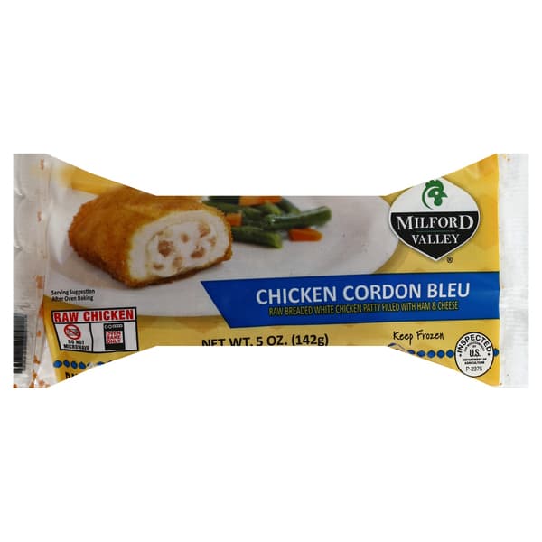 Milford Valley Chicken Cordon Bleu