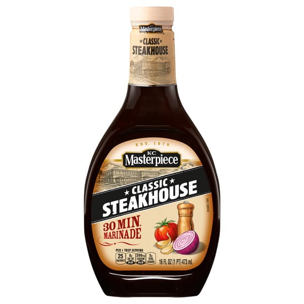 Kc Masterpiece Classic Steakhouse Marinade
