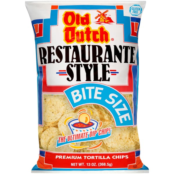 Old Dutch Restaurante Style Bite Size Tortilla Chips