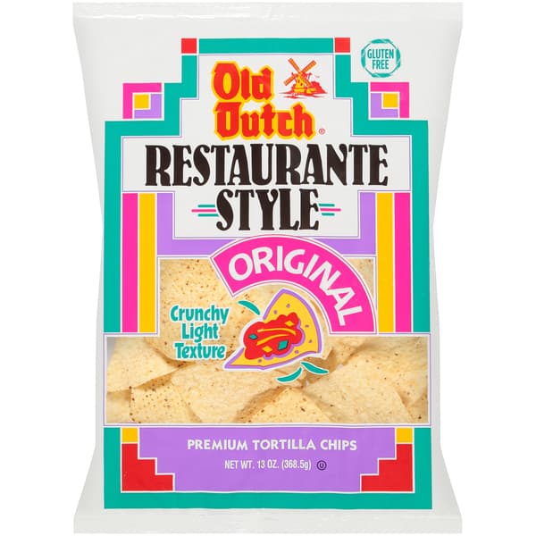 Old Dutch Restaurante Style Original Tortilla Chips