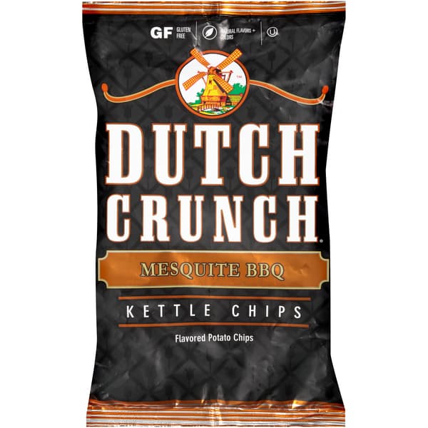Old Dutch Dutch Crunch Mesquite Bbq Kettle Chips