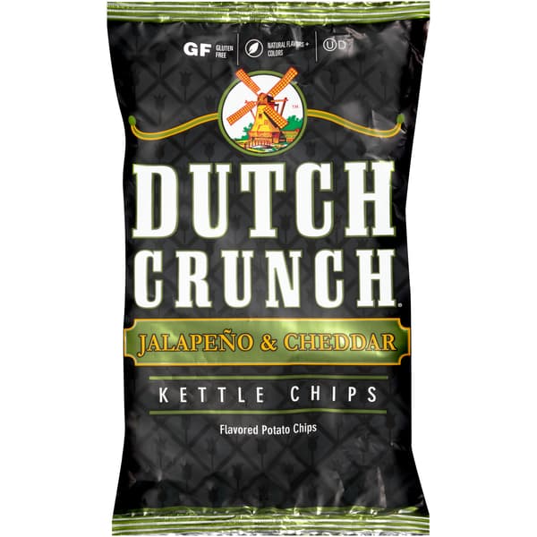 Old Dutch Dutch Crunch Jalapeno & Cheddar Kettle Chips