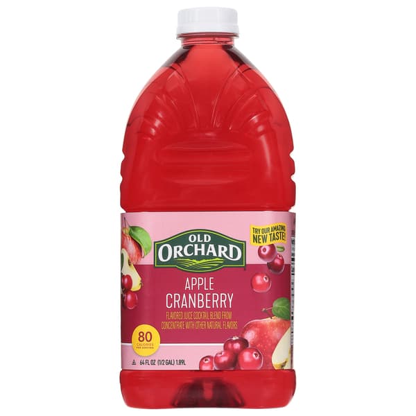 Old Orchard Apple Cranberry Juice Cocktail
