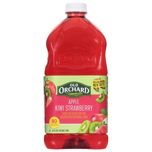 Old Orchard Apple Strawberry Kiwi Juice Cocktail