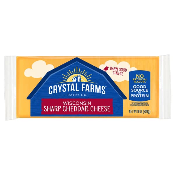 Crystal Farms Chunk Sharp Cheddar