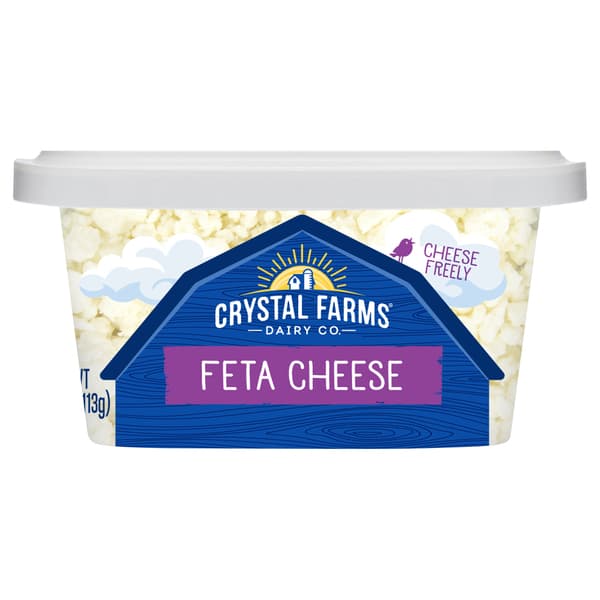 Crystal Farms Crumbled Feta Cheese