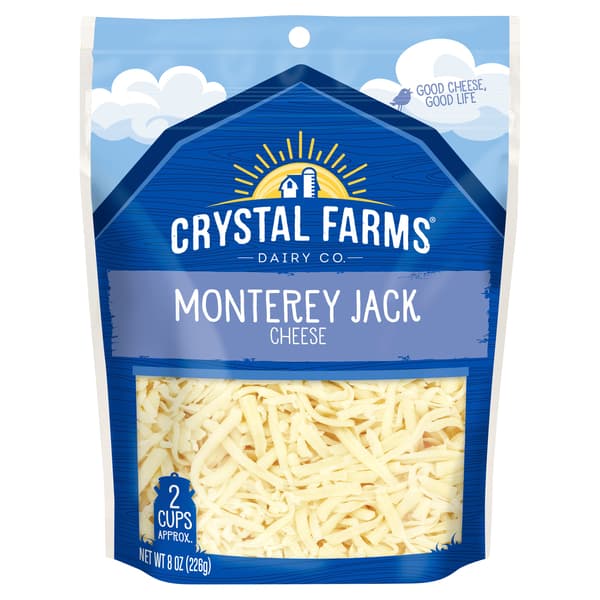 Crystal Farms Shredded Monterey Jack