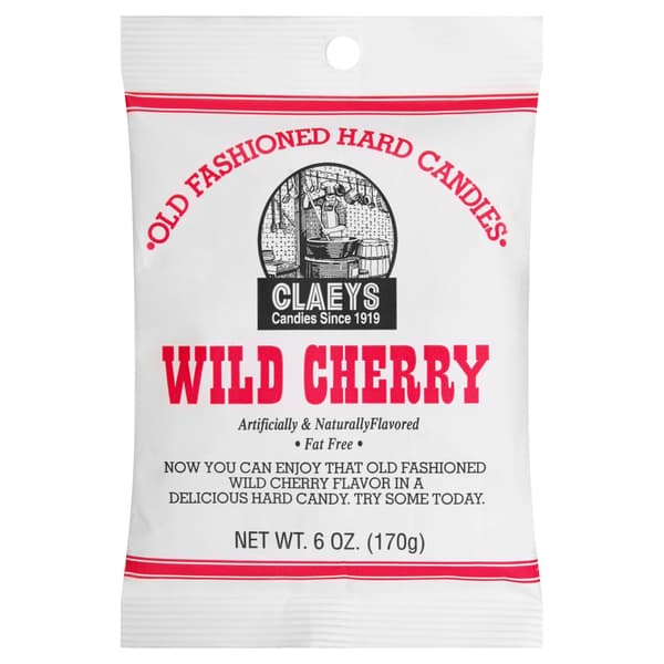 Claeys Hard Candies, Old Fashioned, Wild Cherry