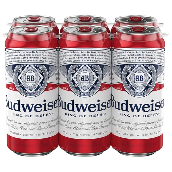 Budweiser Beer, Genuine, Lager