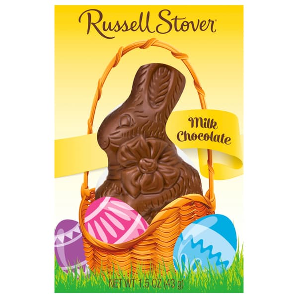 Russell Stover Solid Milk Chocolate Rabbit