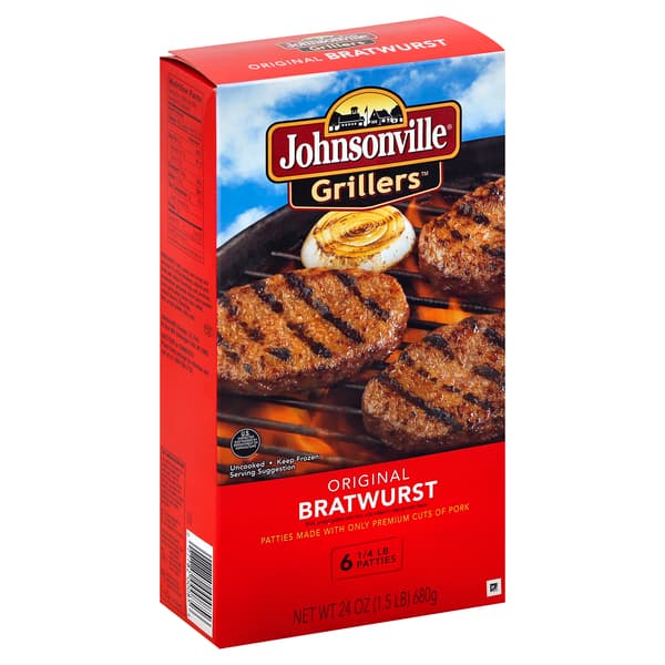 Johnsonville Original Bratwurst Patty