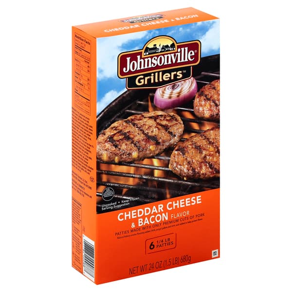 Johnsonville Cheddar Bacon Patty