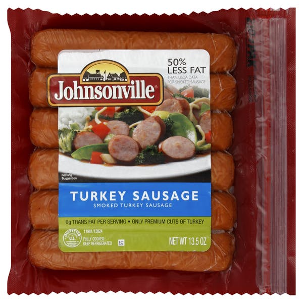 Is it Vegetarian? Johnsonville Smoked Turkey Sausage