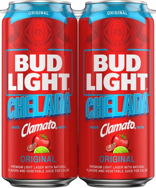 Bud Light Chelada Chelada Original Premium Light Lager Beer