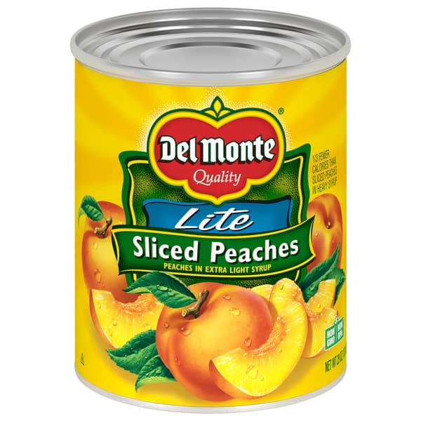Del Monte Lite Sliced Peaches