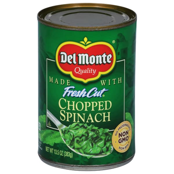 Del Monte Chopped Spinach
