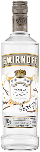 Smirnoff Vanilla Vodka Infused With Natural Flavors