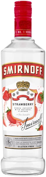 Smirnoff Strawberry Vodka Infused With Natural Flavors
