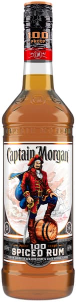 Captain Morgan 100 Proof Spiced Rum