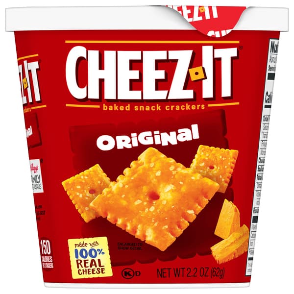 Is it Vegan? Cheez-it Original Baked Snack Crackers Mini
