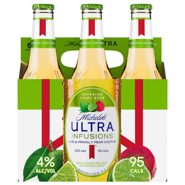 Michelob Ultra Beer, Lime & Prickly Pear Cactus, Infusions