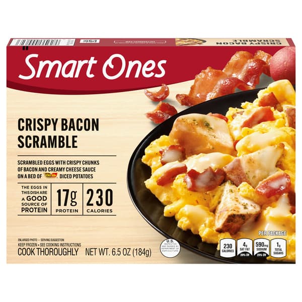 Smart Ones Tasty American Favorites Crispy Bacon Scramble