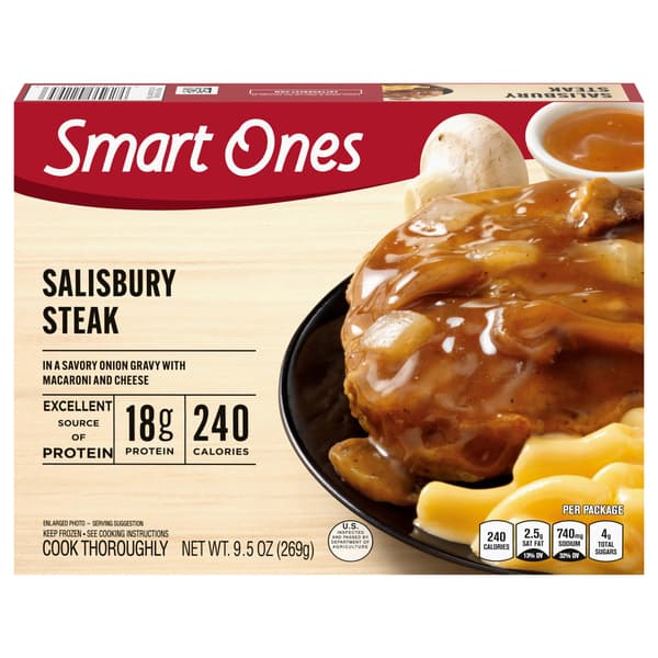 Smart Ones Tasty American Favorites Salisbury Steak