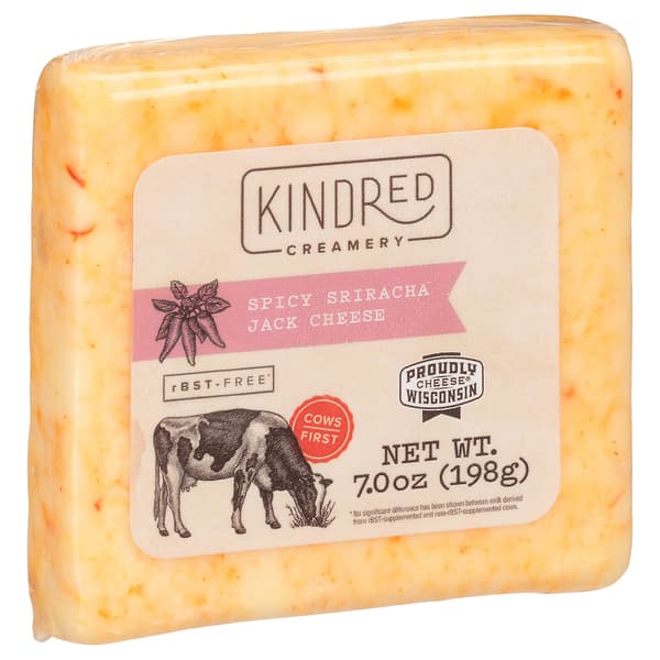 Kindred Creamery Spicy Sriracha Jack