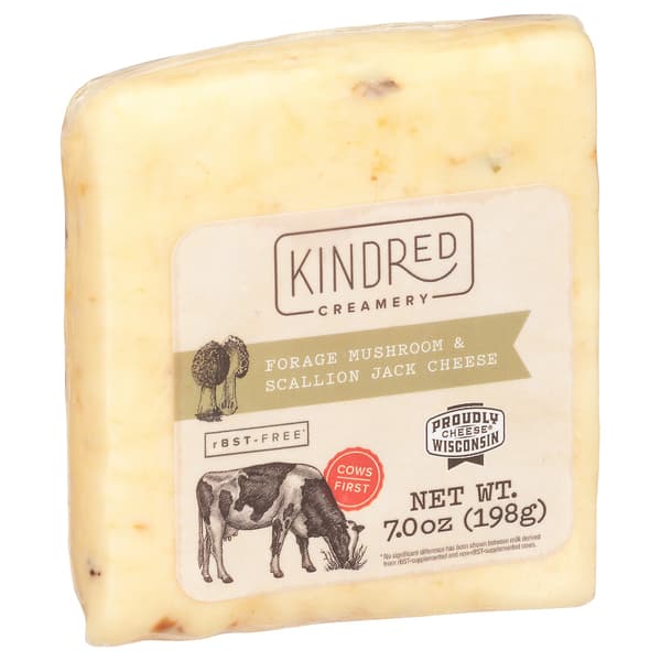Kindred Creamery Forage Mushroom & Scallion Jack Cheese