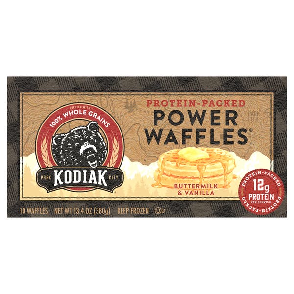 Is it Milk Free? Kodiak Cakes Protein Packed Power Waffles Buttermilk & Vanilla