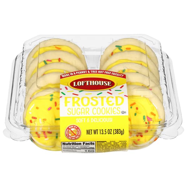 Lofthouse Yellow Iced Cookies