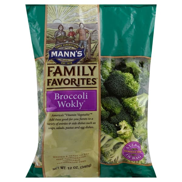 Mann'S Family Favorites Broccoli Wokly