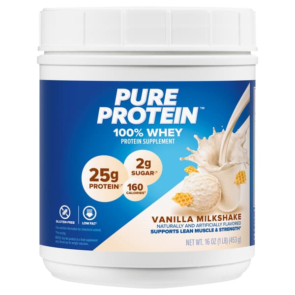 Pure Protein 100% Whey Protein Vanilla Cream