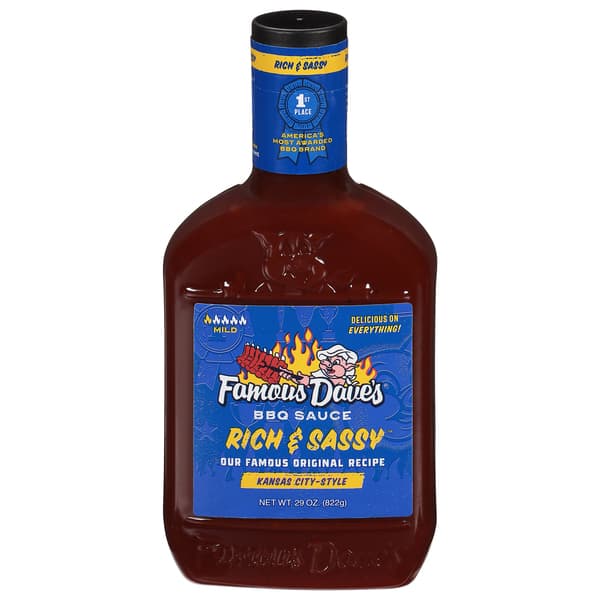 Famous Daves Bbq Sauce Rich & Sassy