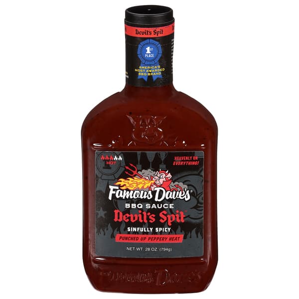 Famous Daves Bbq Sauce Devil'S Spit