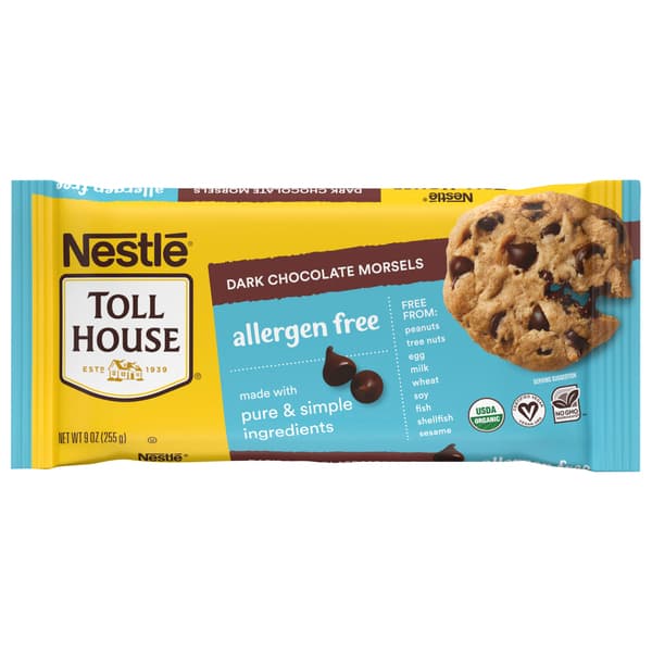 Is it Pescatarian? Nestle Toll House Allergen Free Dark Chocolate Baking Chips